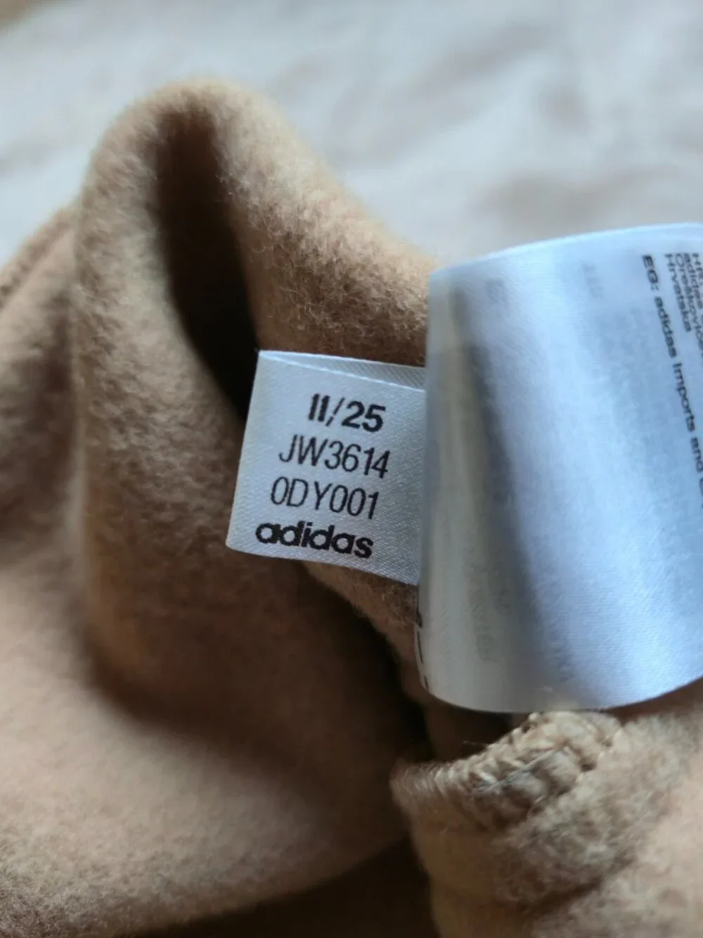 NWT adidas Originals Trefoil Essentials Fleece Joggers Cardboard Tan Men's 2XL